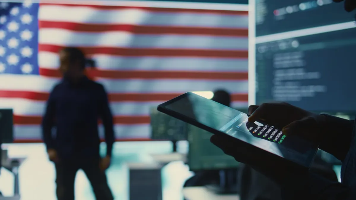 Flag image for the Rikka Law blog post: Trump 2.0 Meets Emerging Tech: What Lies Ahead for AI, Blockchain, and More