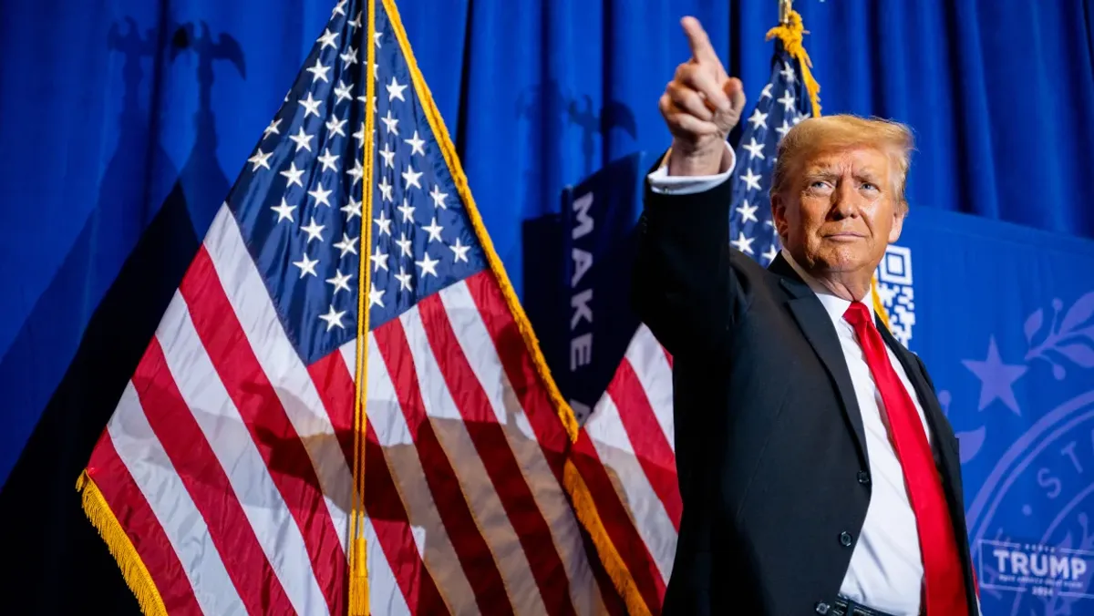 Rikka Law blog post illustration: What a Trump Presidency Could Mean for Digital Assets