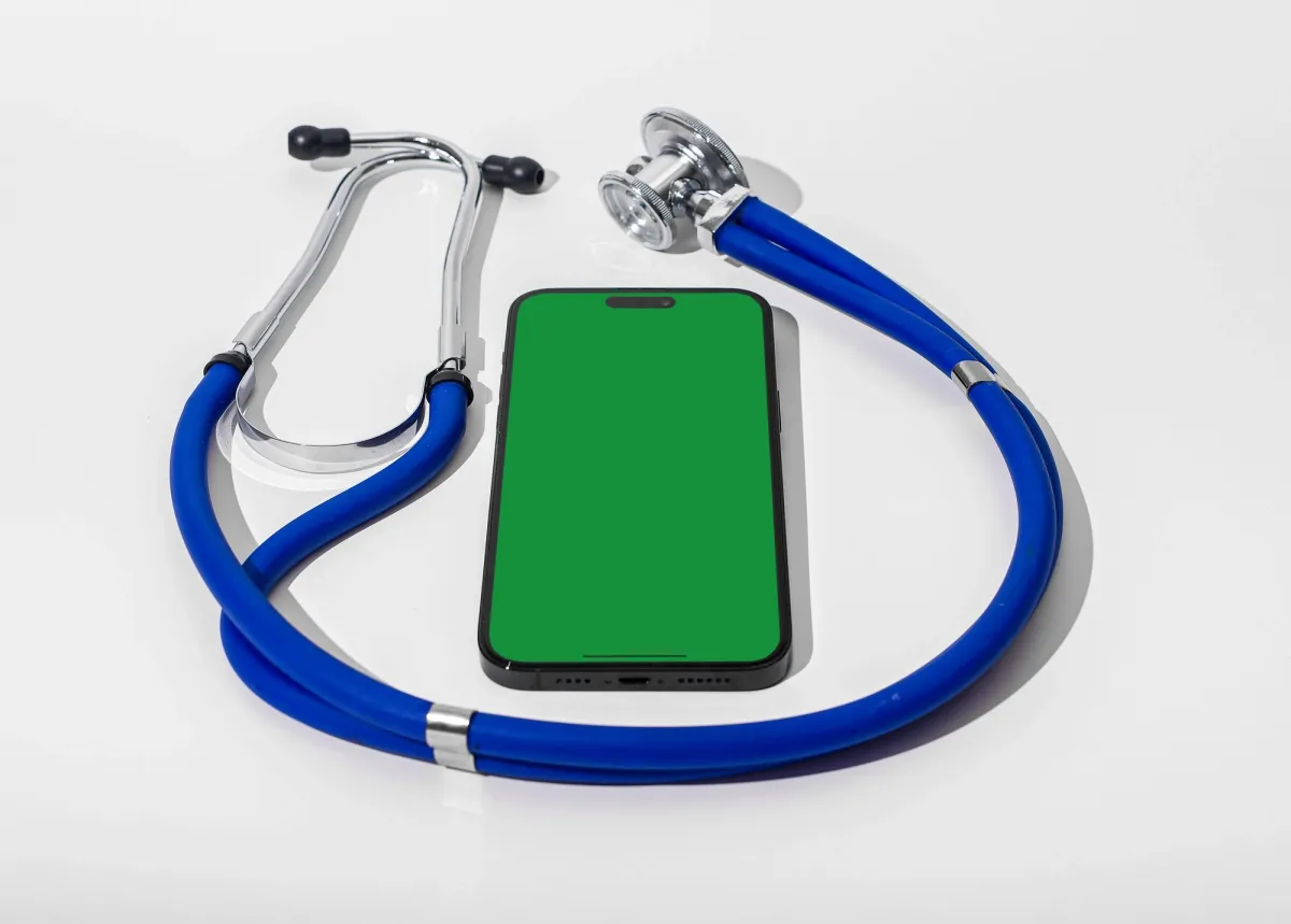 Phone image for the Rikka Law blog post: DHHS Updates Resources for Mobile Health App Developers