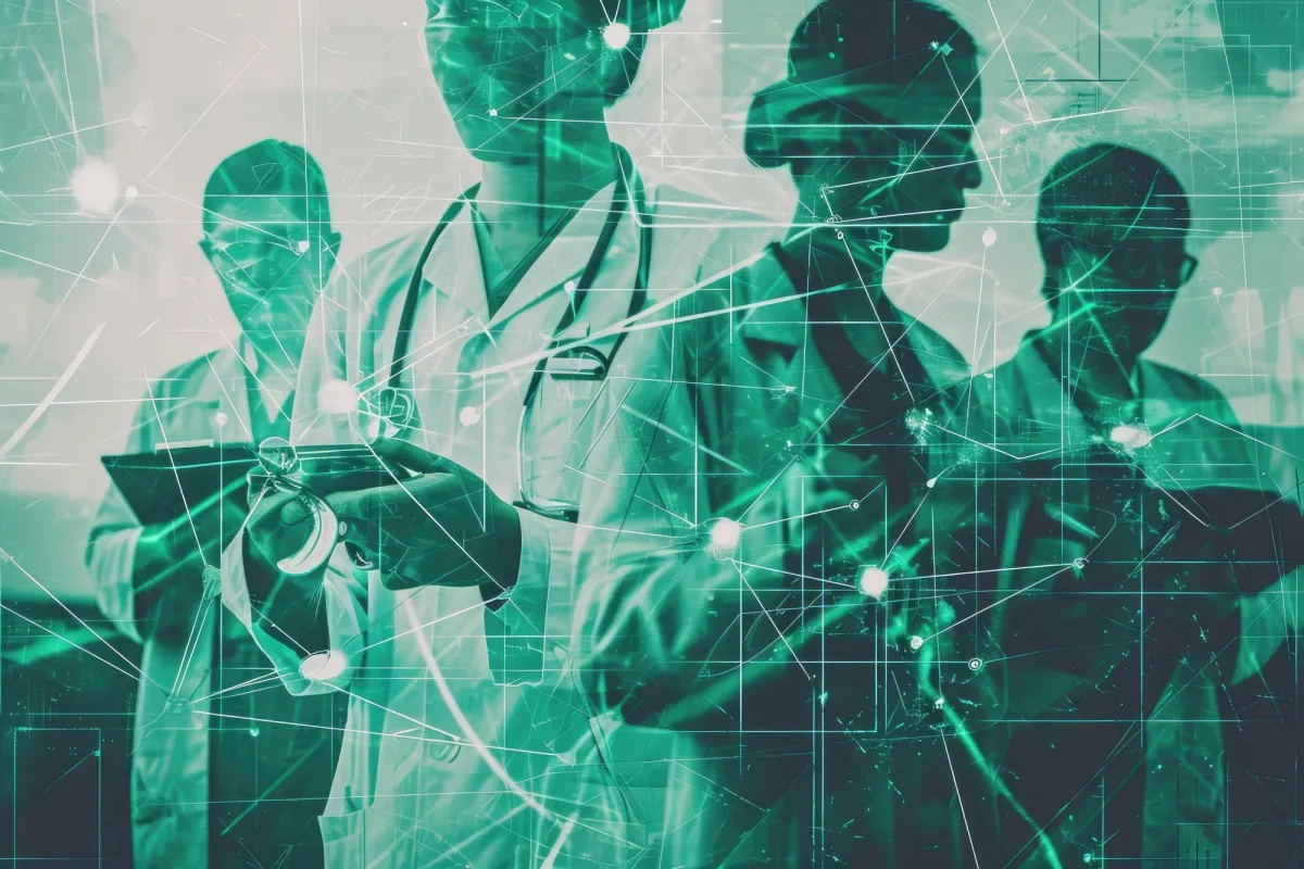 Collage image for the Rikka Law blog post: How to Mitigate Algorithmic Bias in Healthcare