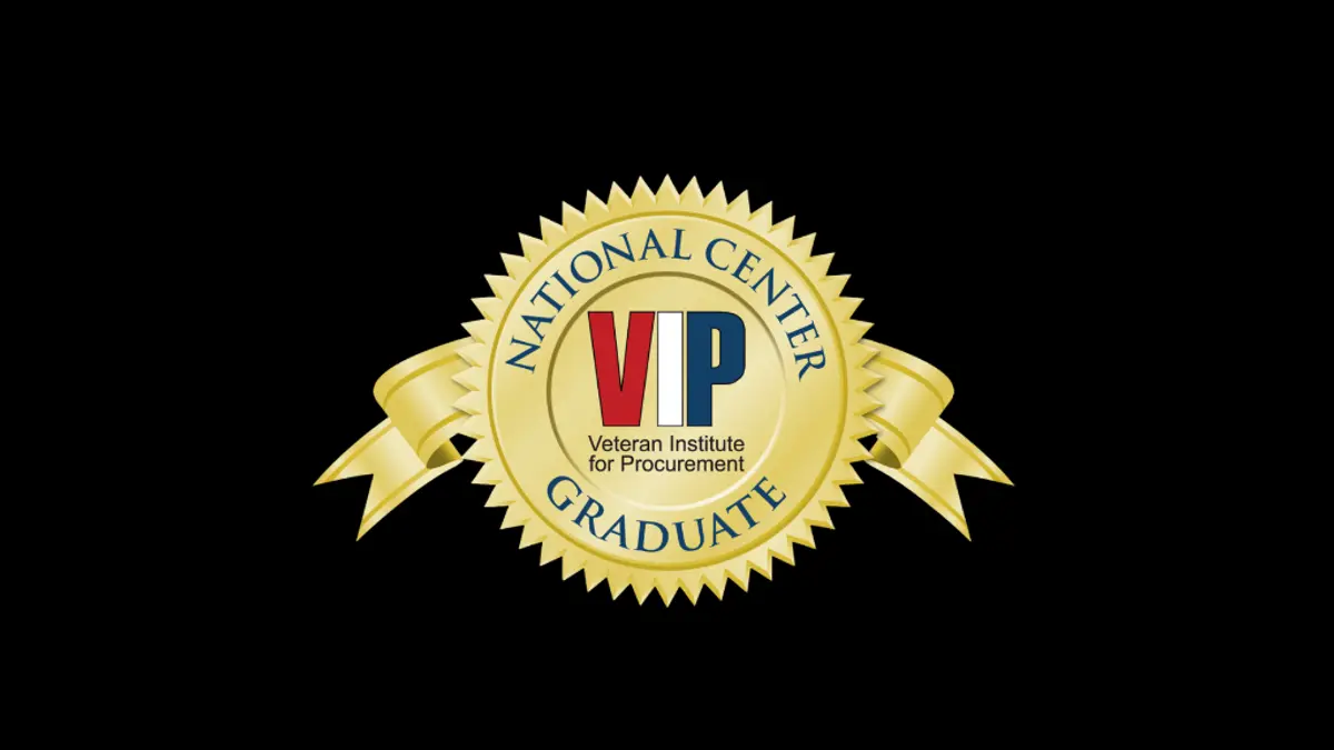 Rikka Law blog post illustration: Rikka Earns Veteran Institute for Procurement Certification